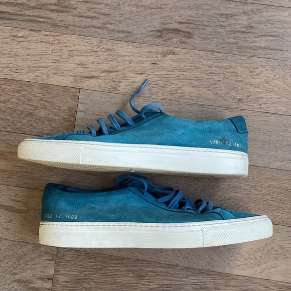 Common Projects Teal Green Sneaker M9 - Picture 2 of 7